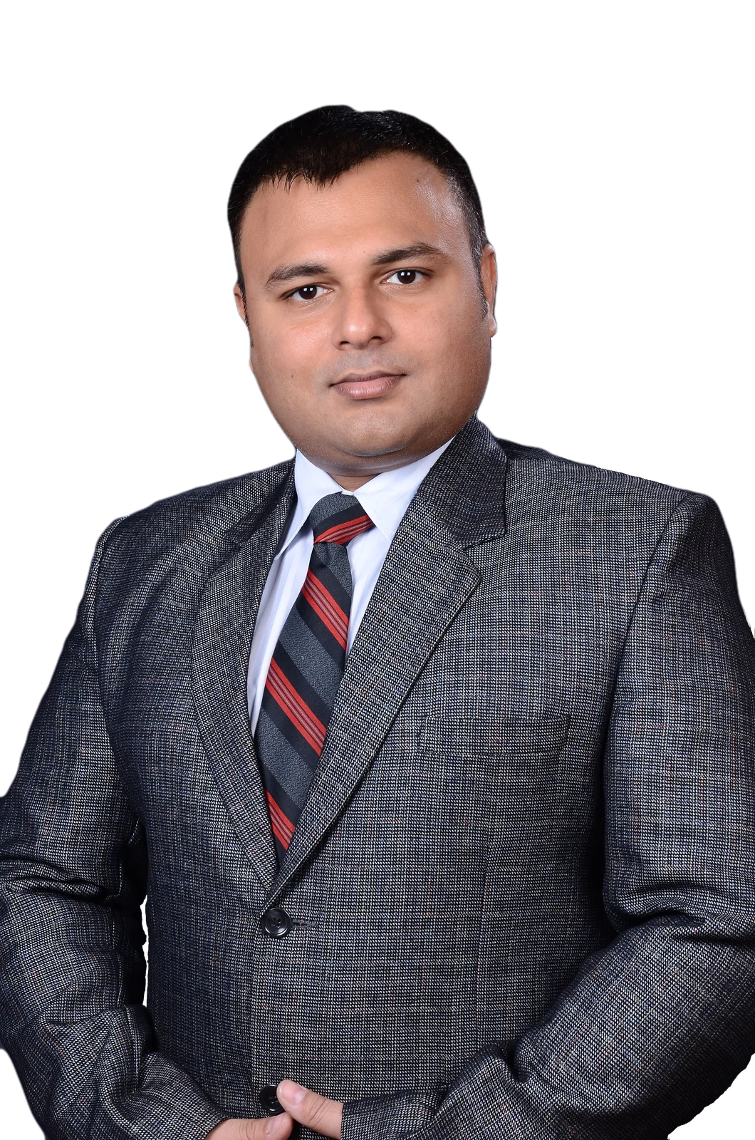 Shiraz Qamar in a suit